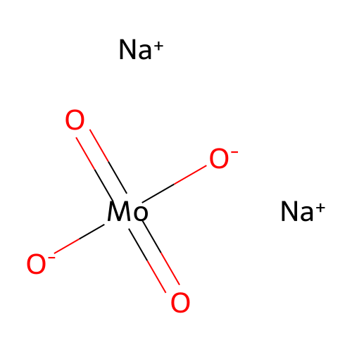 Sodium molybdenum oxide, anhydrous, min 99%, 100 grams