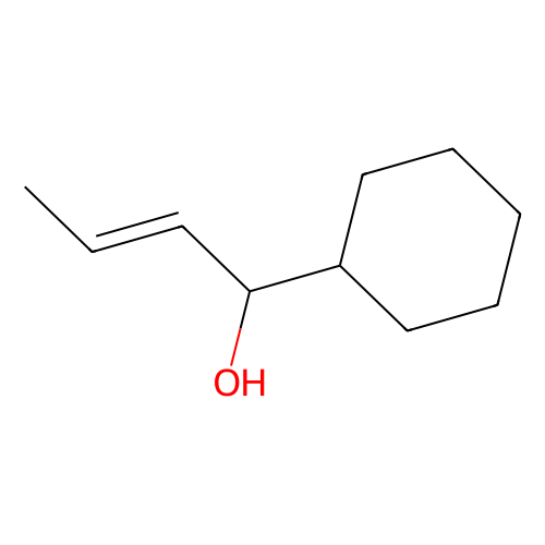 1-Cyclohexyl-2-buten-1-ol (cis- and trans- mixture), min 95%, 1 gram