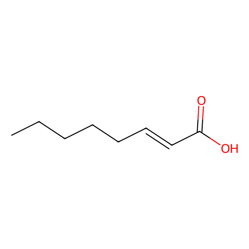 trans-2-Octenoic Acid, min 95%, 10 ml