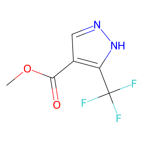 Methyl 3-(trifluoromethyl)-1H-pyrazole-4-carboxylate, min 95%, 100 mg