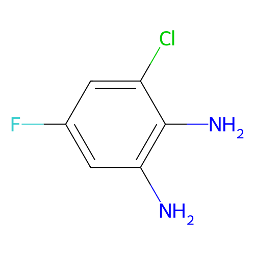 3-Chloro-5-fluorobenzene-1, 2-diamine, min 98%, 250 mg