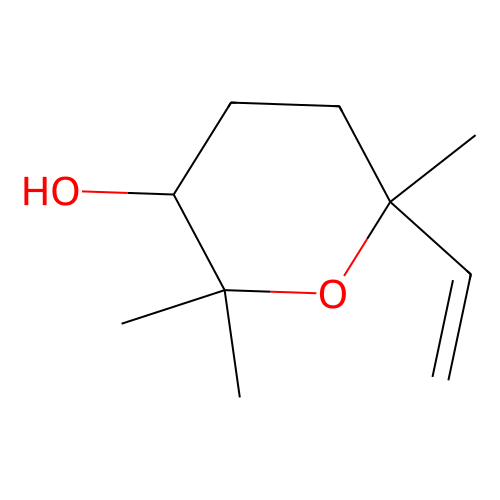 2, 2, 6-Trimethyl-6-vinyltetrahydropyran-3-ol (mixture of isomers), min 98% (GC), 1 gram