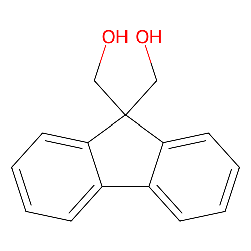 9H-Fluorene-9, 9-dimethanol, min 98%, 1 gram