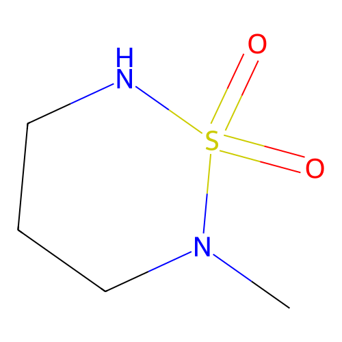 2-Methyl-1, 2, 6-thiadiazinane 1, 1-dioxide, min 97%, 100 mg