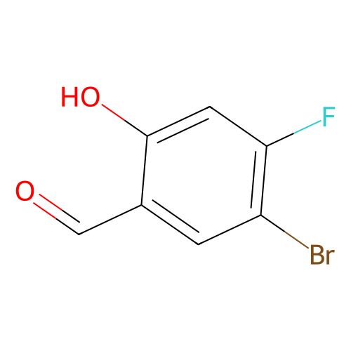5-Bromo-4-fluoro-2-hydroxybenzaldehyde, min 98%, 1 gram