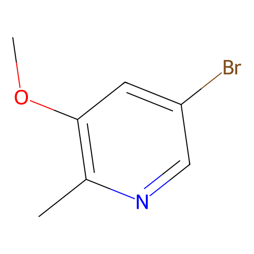 5-Bromo-3-methoxy-2-methylpyridine, min 98%, 100 mg
