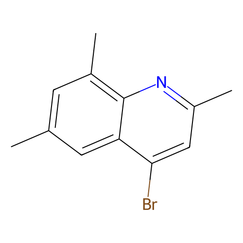 4-Bromo-2, 6, 8-trimethylquinoline, min 97%, 100 mg