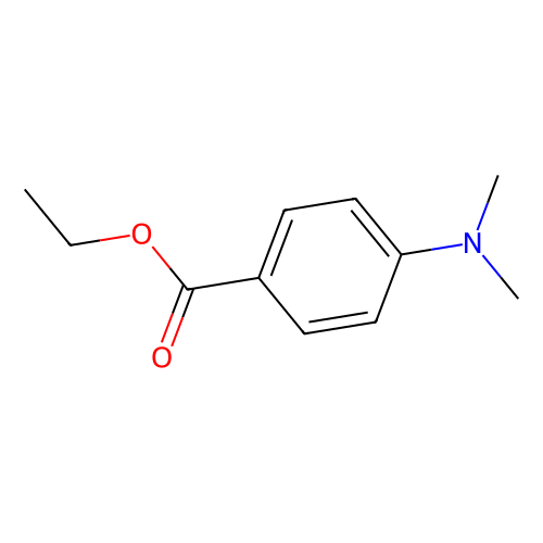 Ethyl 4-dimethylaminobenzoate, min 98% (GC), 100 grams