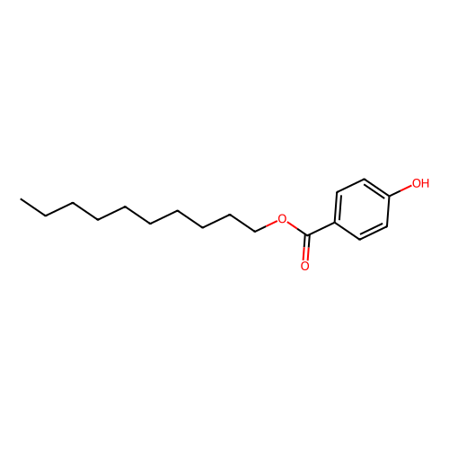 Decyl 4-hydroxybenzoate, min 95%, 1 gram