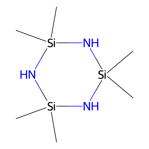 2, 2, 4, 4, 6, 6-Hexamethylcyclotrisilazane, min 95% (GC), 25 ml