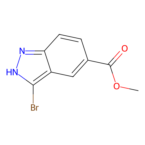 Methyl 3-bromo-1H-indazole-5-carboxylate, min 97%, 1 gram