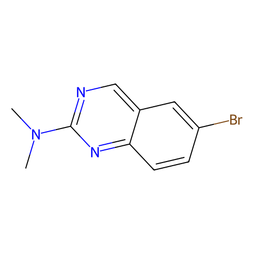6-Bromo-n, n-dimethyl-2-quinazolinamine, min 95%, 100 mg