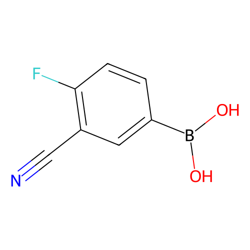 3-Cyano-4-fluorophenylboronic Acid (contains Anhydride), min 98%, 1 gram