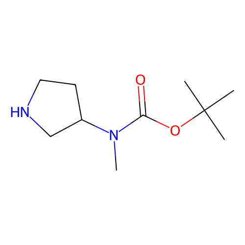 (S)-tert-Butyl methyl(pyrrolidin-3-yl)carbamate, min 97%, 250 mg