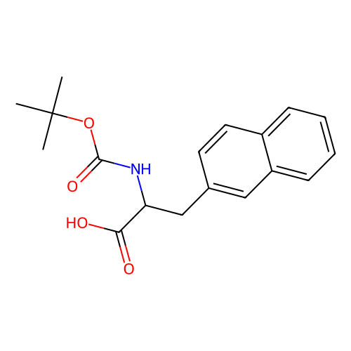 Boc-3-(2 naphthyl)-L-alanine, min 98%, 1 gram
