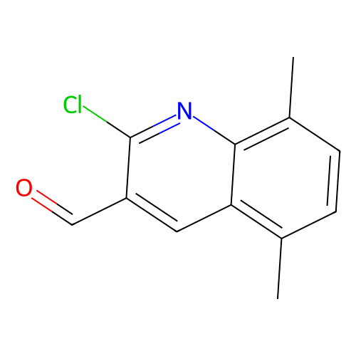 2-Chloro-5, 8-dimethylquinoline-3-carboxaldehyde, min 97%, 1 gram
