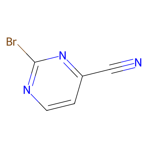 2-Bromopyrimidine-4-carbonitrile, min 98%, 100 mg