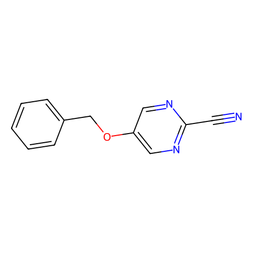 5-(Benzyloxy)pyrimidine-2-carbonitrile, min 95%, 100 mg