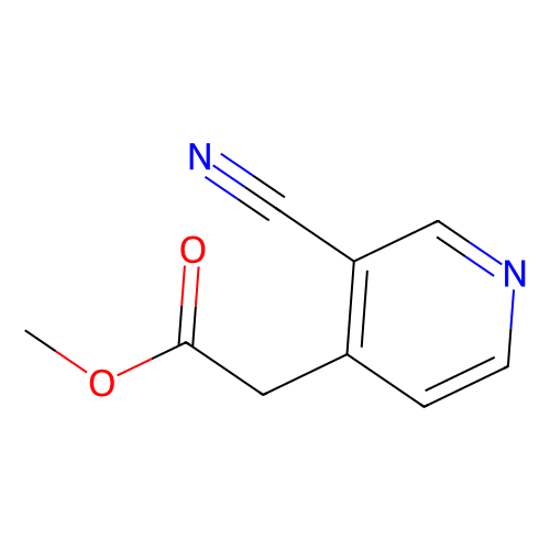 Methyl 2-(3-cyanopyridin-4-yl)acetate, min 97%, 100 mg