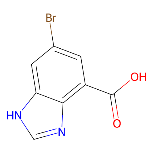 6-Bromo-1h-benzoimidazole-4-carboxylic acid, min 95%, 100 mg