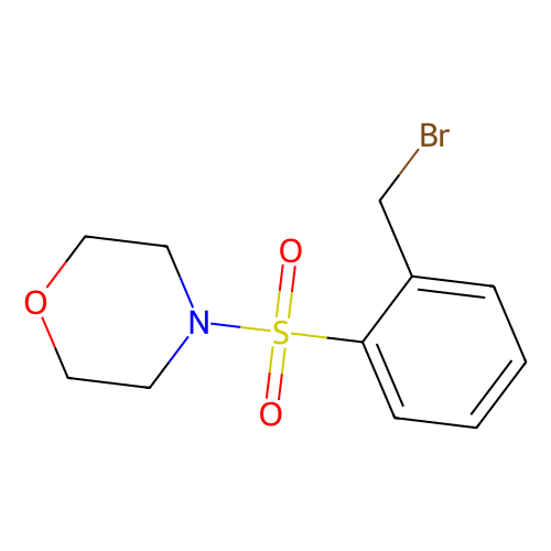 4-((2-(Bromomethyl)phenyl)sulfonyl)morpholine, min 95%, 100 mg