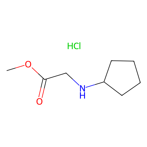 Methyl 2-(cyclopentylamino)acetate hydrochloride, min 95%, 1 gram