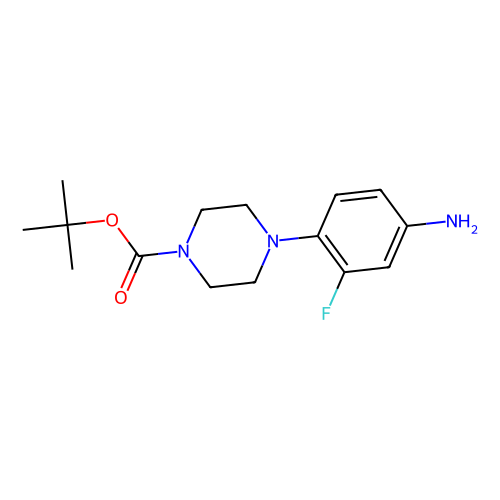 4-(4-Boc-piperazin-1-yl)-3-fluoroaniline, min 98%, 1 gram