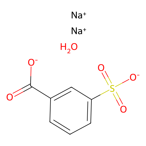 3-Sulfobenzoic acid disodium salt monohydrate, 25 grams