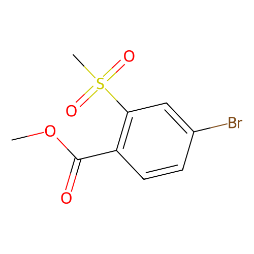 Methyl 4-bromo-2-(methylsulfonyl)benzoate, min 97%, 1 gram