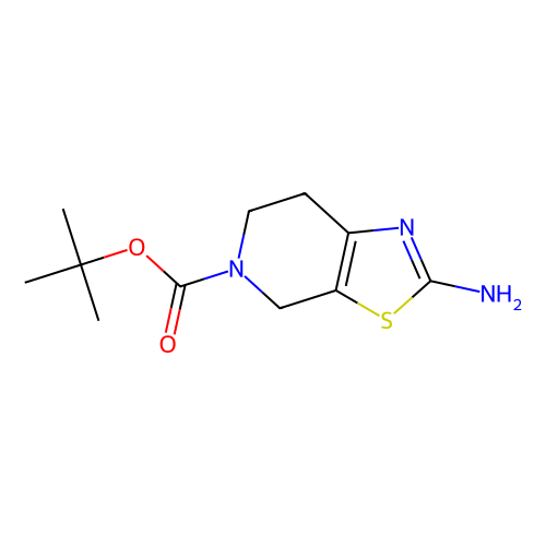 tert-Butyl 2-amino-6, 7-dihydrothiazolo[5, 4-c]pyridine-5(4H)-carboxylate, min 98%, 1 gram