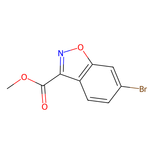 Methyl 6-bromobenzo[d]isoxazole-3-carboxylate, min 97%, 250 mg