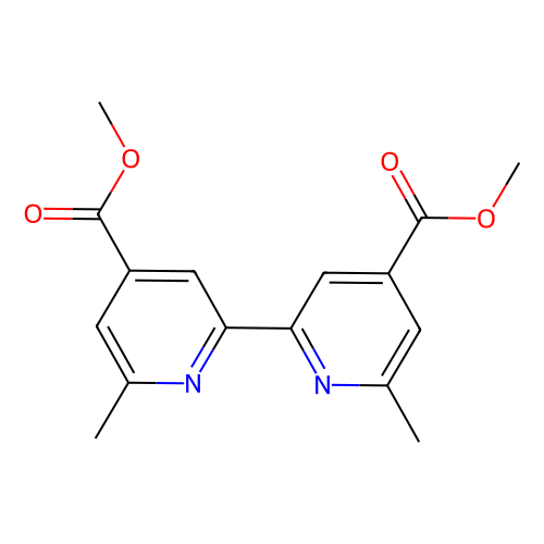 Dimethyl 6, 6'-dimethyl-[2, 2'-bipyridine]-4, 4'-dicarboxylate, min 97%, 100 mg