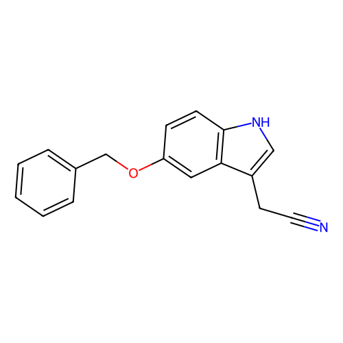 (5-Benzyloxyindol-3-yl)acetonitrile, min 97%, 1 gram