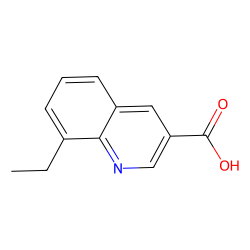 8-Ethylquinoline-3-carboxylic acid, min 98%, 100 mg