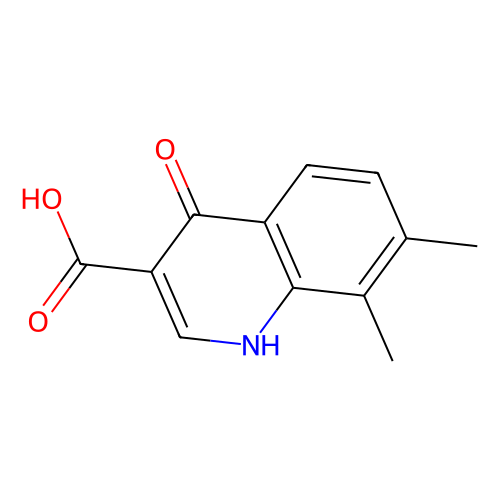 4-Hydroxy-7, 8-Dimethyl-3-Quinolinecarboxylic acid, min 98%, 100 mg