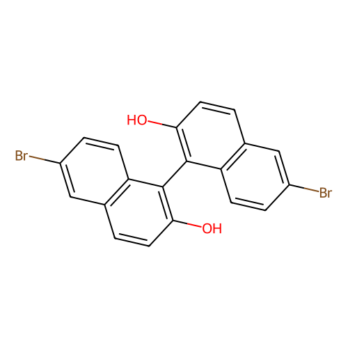 (+/-)-6, 6'-Dibromo-1, 1'-bi-2-naphthol, min 98% (HPLC), 1 gram