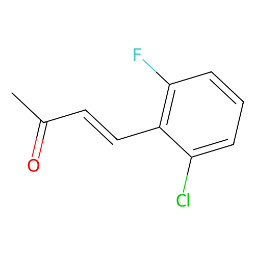 (3E)-4-(2-Chloro-6-fluorophenyl)but-3-en-2-one, min 96%, 1 gram