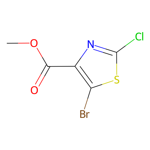Methyl 5-bromo-2-chlorothiazole-4-carboxylate, min 97%, 100 mg