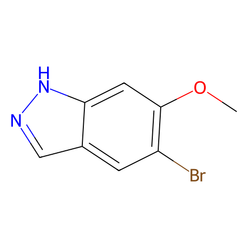 5-Bromo-6-methoxy-1H-indazole, min 97%, 1 gram
