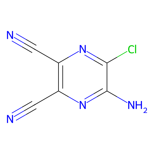 5-Amino-6-chloro-2, 3-dicyanopyrazine, min 98%, 1 gram