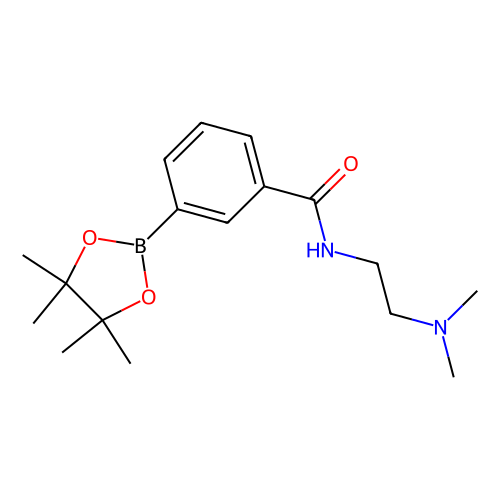 3-(2-(Dimethylamino)ethylcarbamoyl)phenylboronic acid, pinacol ester, min 96%, 1 gram