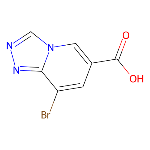 8-Bromo-[1, 2, 4]triazolo[4, 3-a]pyridine-6-carboxylic acid, min 98%, 100 mg