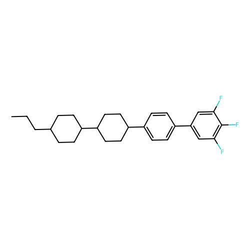 trans, trans-3, 4, 5-Trifluoro-4'-(4'-propylbicyclohexyl-4-yl)biphenyl, min 98% (GC), 1 gram