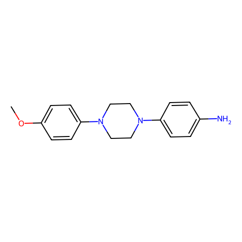 1-(4-Aminophenyl)-4-(4-methoxyphenyl)piperazine, min 96%, 1 gram
