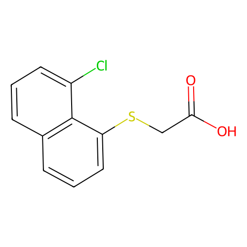 (8-Chloro-1-naphthylthio)acetic Acid, min 95%, 1 gram