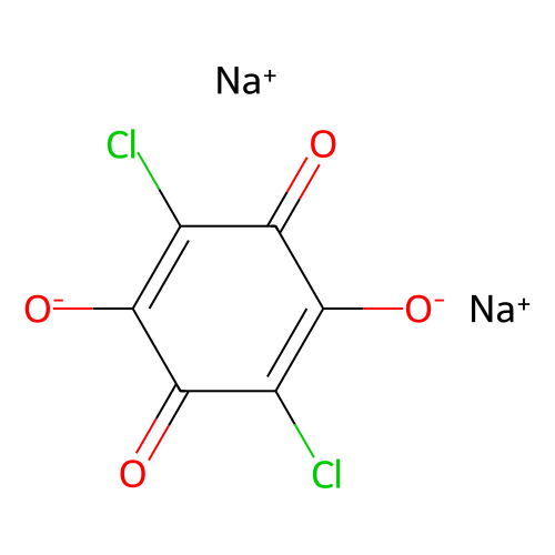 Chloranilic Acid Sodium Salt Hydrate, min 95% (T), 1 gram