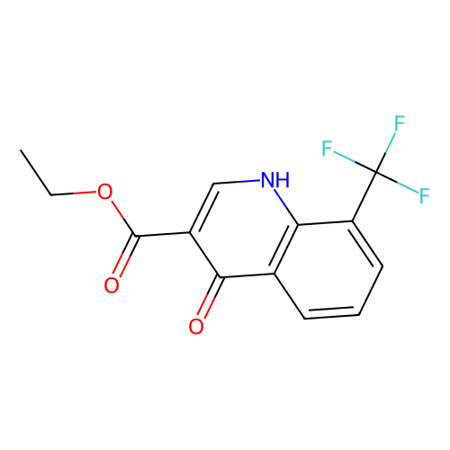 4-Hydroxy-8-(Trifluoromethyl)-3-Quinolinecarboxylicacid Ethyl Ester, min 98%, 1 gram