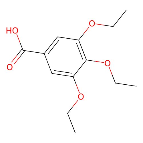 3, 4, 5-Triethoxybenzoic acid, min 97%, 1 gram