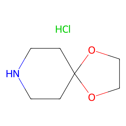 1, 4-dioxa-8-azaspiro[4.5]decane hydrochloride, min 97%, 1 gram