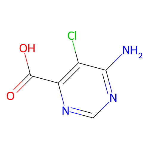 6-Amino-5-chloro-4-pyrimidinecarboxylic acid, min 98%, 100 mg